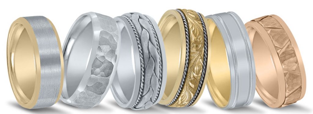 Novell wedding bands available at Van Cott Jewelers.