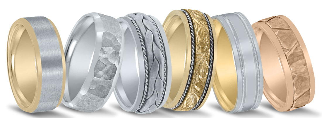 Novell wedding bands available at Van Cott Jewelers