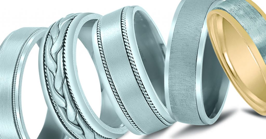 Wedding bands available at Venus Jewelers in Somerset, NJ