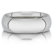 C7504/7G is a titanium wedding band that is 7mm wide.