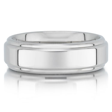 C7534/7G is a titanium wedding band that is 6mm wide.