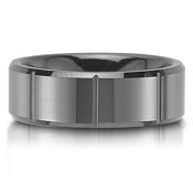 The C75801-8GC is a black cermaic wedding band that is 8mm wide.