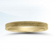K11 - Yellow Gold Stackable Ring