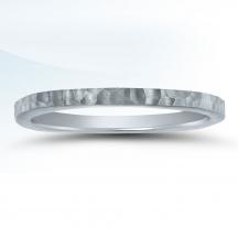 K14 - White Gold Stackable Ring