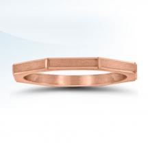 K16 - Rose Gold Stackable Ring