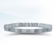 K17 - White Gold Stackable Ring