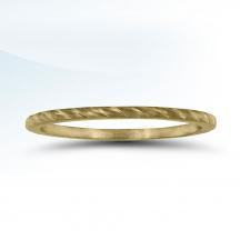 K20 - Yellow Gold Stackable Ring