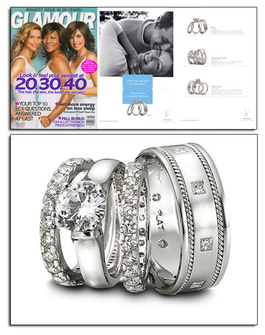 Platinum wedding bands – Novell Wedding Bands