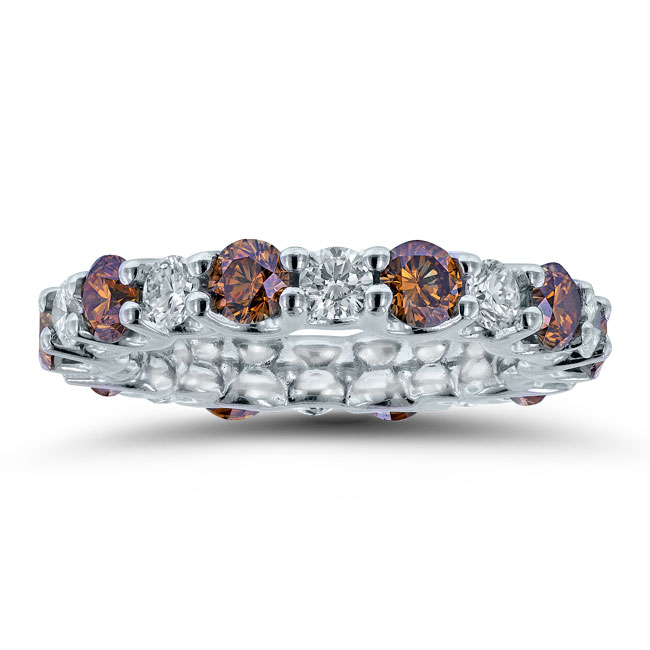 coloreddiamondring Novell Wedding Bands