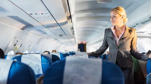 traveling flight attendant