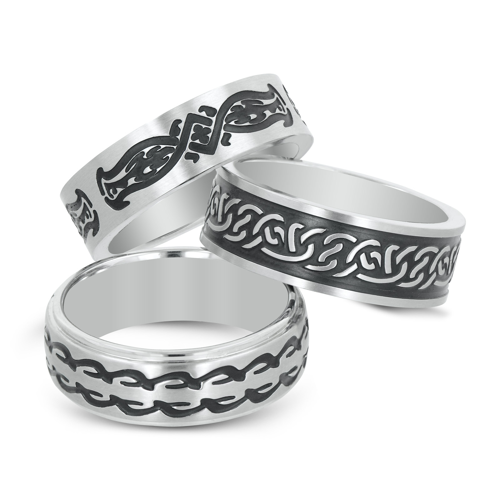 Stainless Steel Ring High Polished No Plating Men