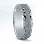 Men's Carved Wedding Band