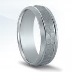 Men's Carved Wedding Band