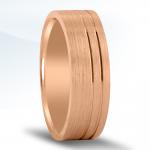 Men's Carved Wedding Band