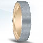 Men's Carved Wedding Band
