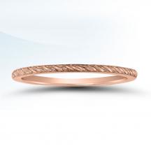 K5 - Rose Gold Stackable Ring