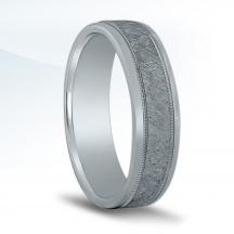 Men's Carved Wedding Band - N16526