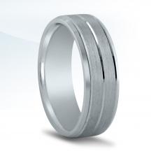 Men's Carved Wedding Band N16527