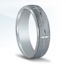 Men's Carved Wedding Band - N16528