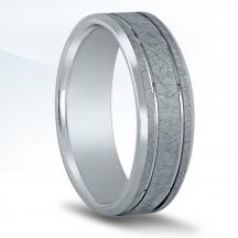 Men's Carved Wedding Band N16537