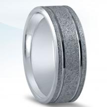 Men's Carved Wedding Band - N16596