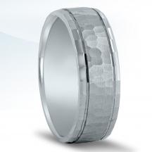 Men's Hammered Wedding Band N16527