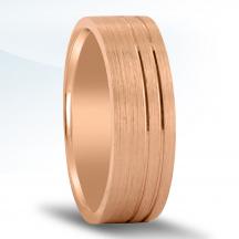 Men's Carved Wedding Band N16751