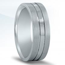 Men's Carved Wedding Band N16944