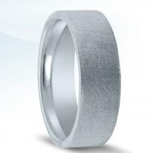 N17228 - Men's Wedding Band with Organic Finish