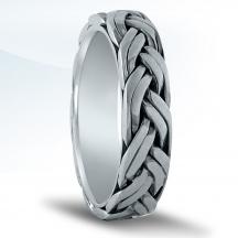 Men's Braided Wedding Band N16527