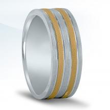 Men's Two-tone Wedding Band NT16549