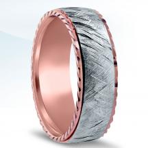 Men's Two-Tone Wedding Band - NT16715