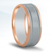 Men's Two-tone Wedding Band NT16993