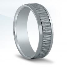 Men's Carved Wedding Band XN16695