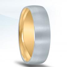 Men's Unique Inside Out Wedding Band - XNT16974 