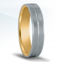 Men's Carved Wedding Band - XNT16975