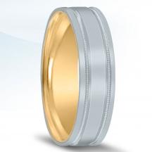 Men's Unique Inside Out Wedding Band - XNT16979 