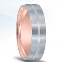 Men's Unique Inside Out Wedding Band - XNT16982 