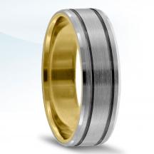 Men's Carved Wedding Band - XNT16984