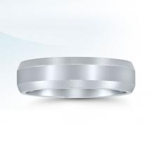 Men's Tapezoid Wedding Band