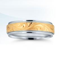 Engraved Men's Wedding Band - NT03038