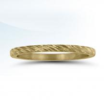 K23 - Yellow Gold Stackable Ring