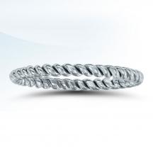 K30 - White Gold Stackable