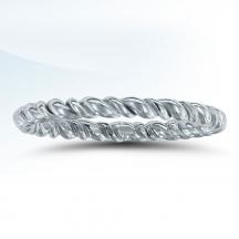 K31 - White Gold Stackable Ring