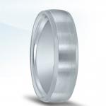 Trending wedding band ZN08022 by Novell - available in platinum or gold.