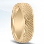 Men's Hammered Wedding Band - N16583 - from Novell's Colors Collection