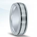Trending Wedding Band N17011 by Novell (with Black Rhodium)