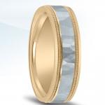 Colors Collection Two-tone Wedding Band NT01083 
